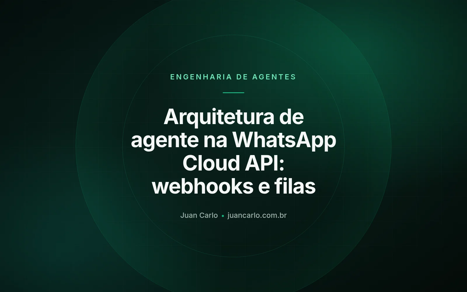 WhatsApp Cloud API Agent Architecture: Webhooks and Queues