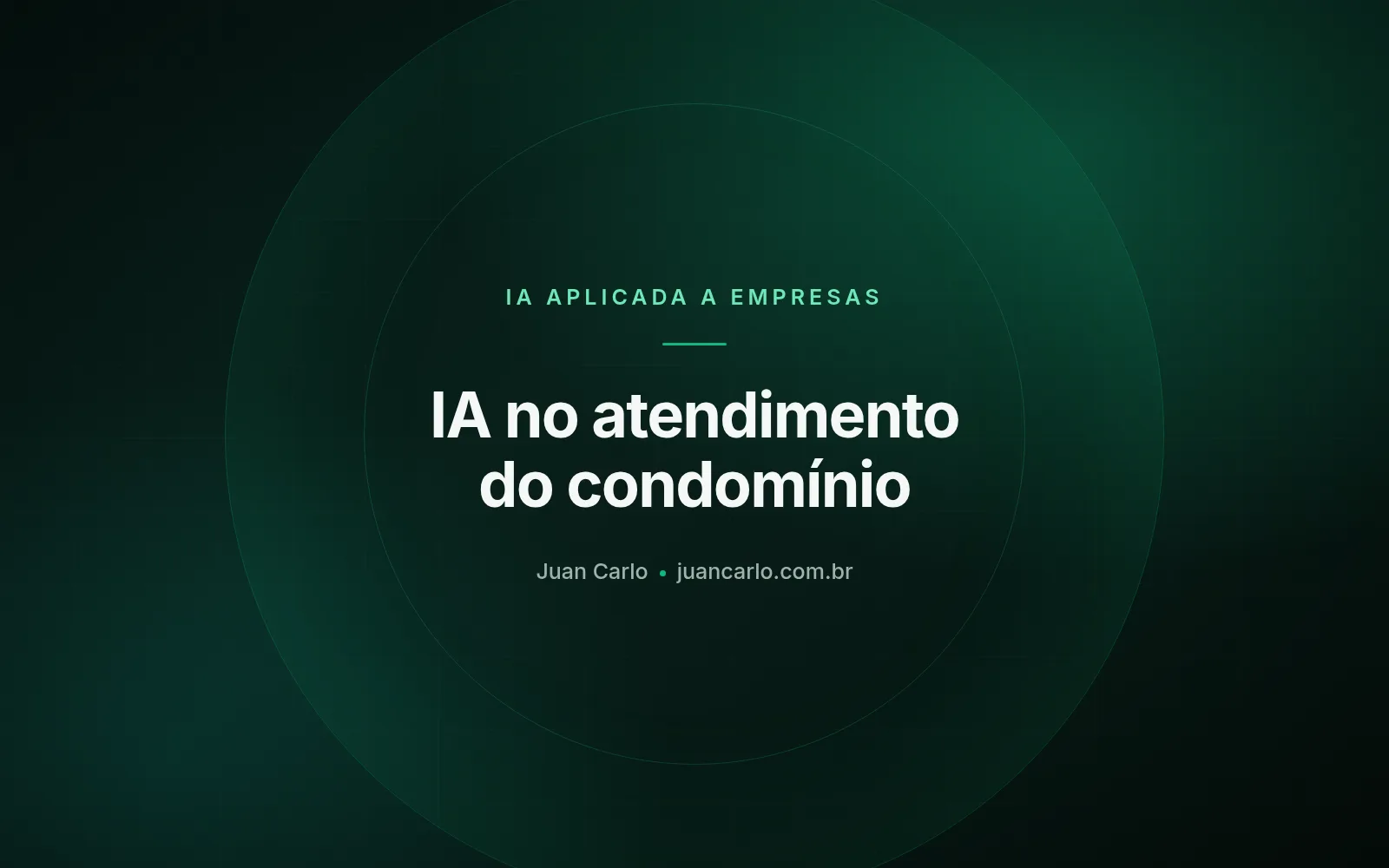 IA para condomínios: moradores, ocorrências e chamados