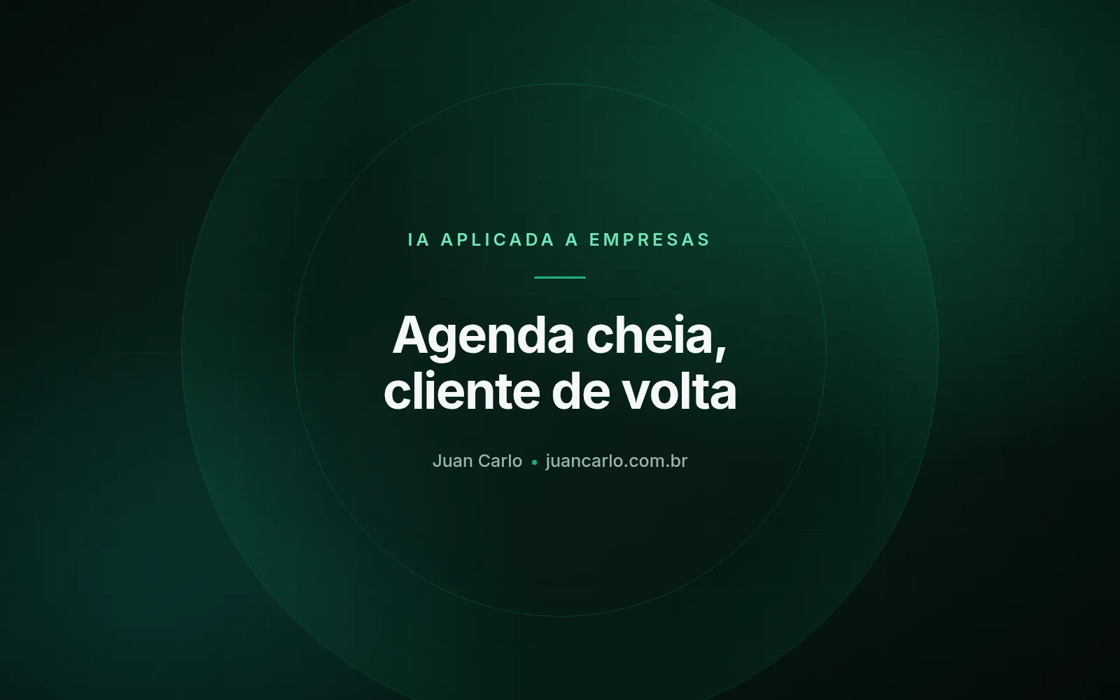 IA para salão de beleza: agenda, retorno e avisos no WhatsApp