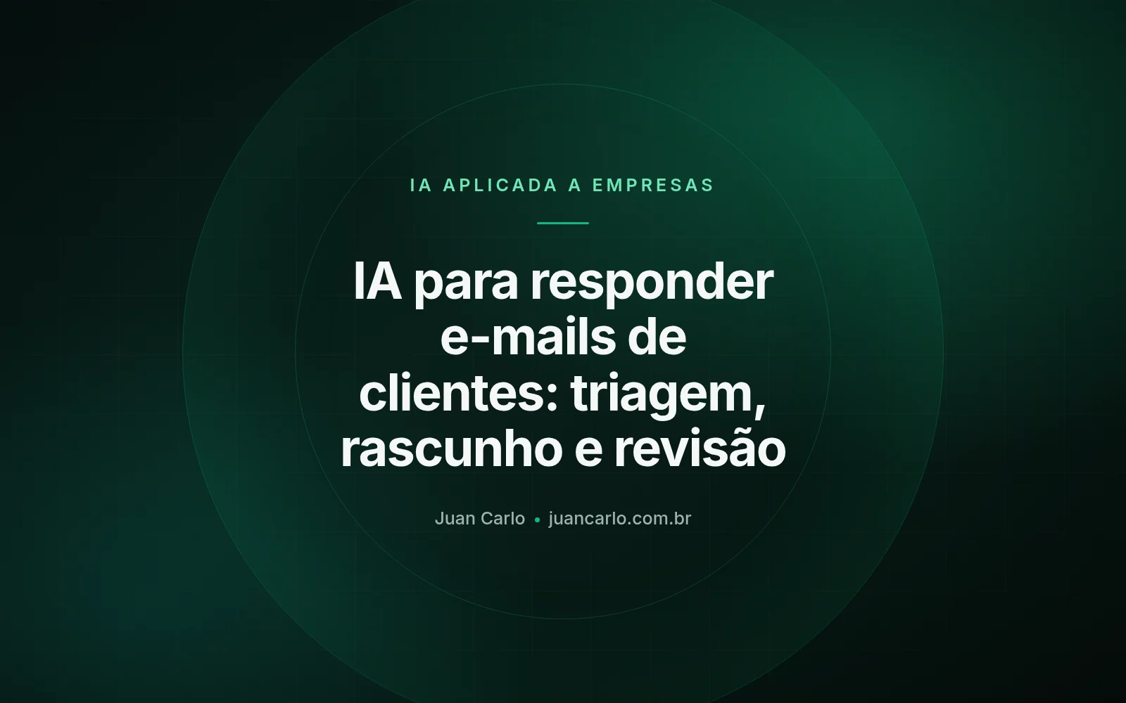 AI to Triage and Reply to Customer Emails: Draft, Review, Send